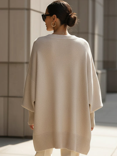 Wanwen | Pull sophistiqué en laine mélangée
