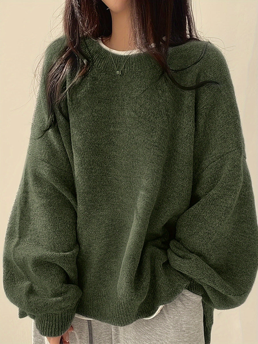 Sweat Oversize à Détails Asymétriques