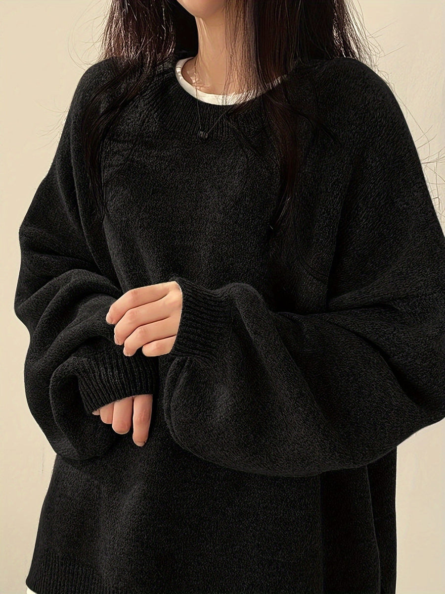 Sweat Oversize à Détails Asymétriques