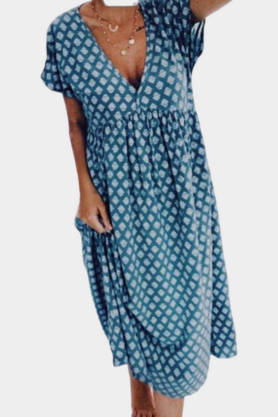 Naïma – Robe Féminine Imprimée