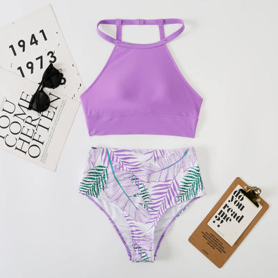Justina® | Haut de bikini à fermeture haute avec cordon de serrage