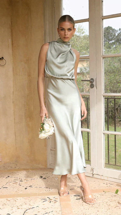 Belle - Robe longue brillante