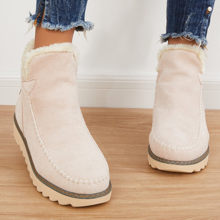 Botas Altas com Forro Quente e Confortável