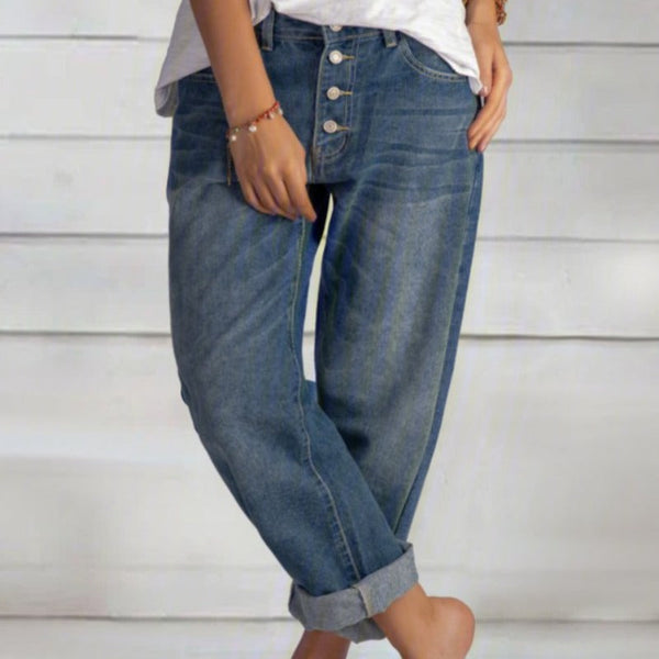 Jeans larges pour femmes