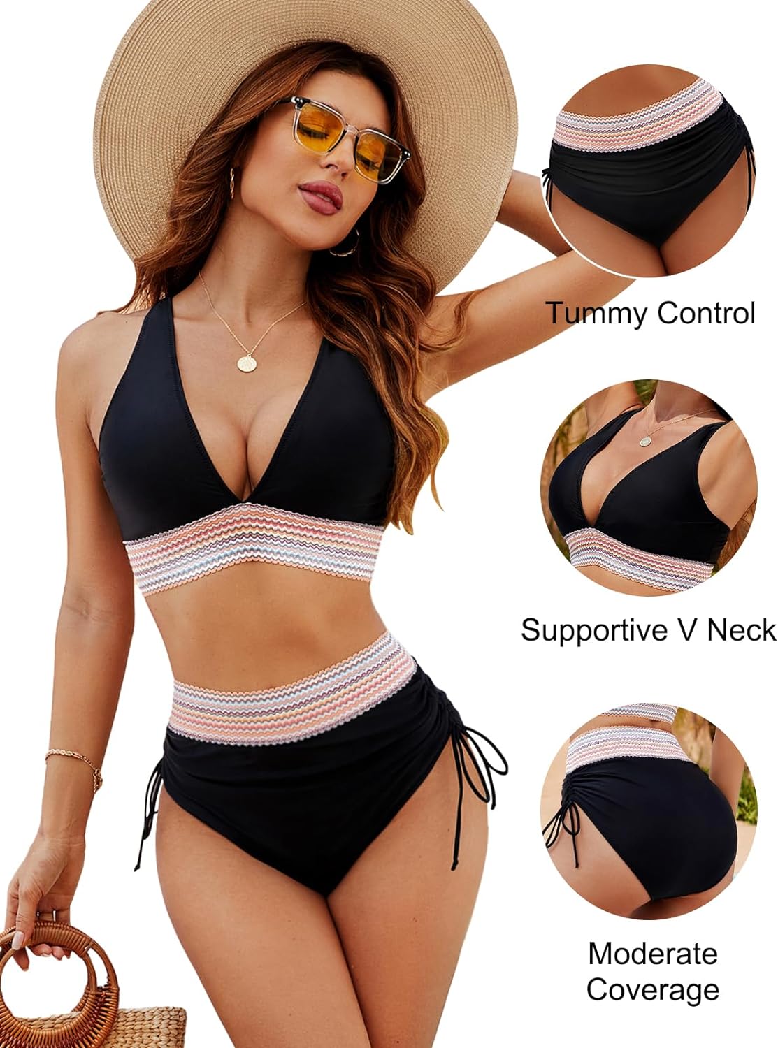 Lisa | Bikini avec contrôle du ventre