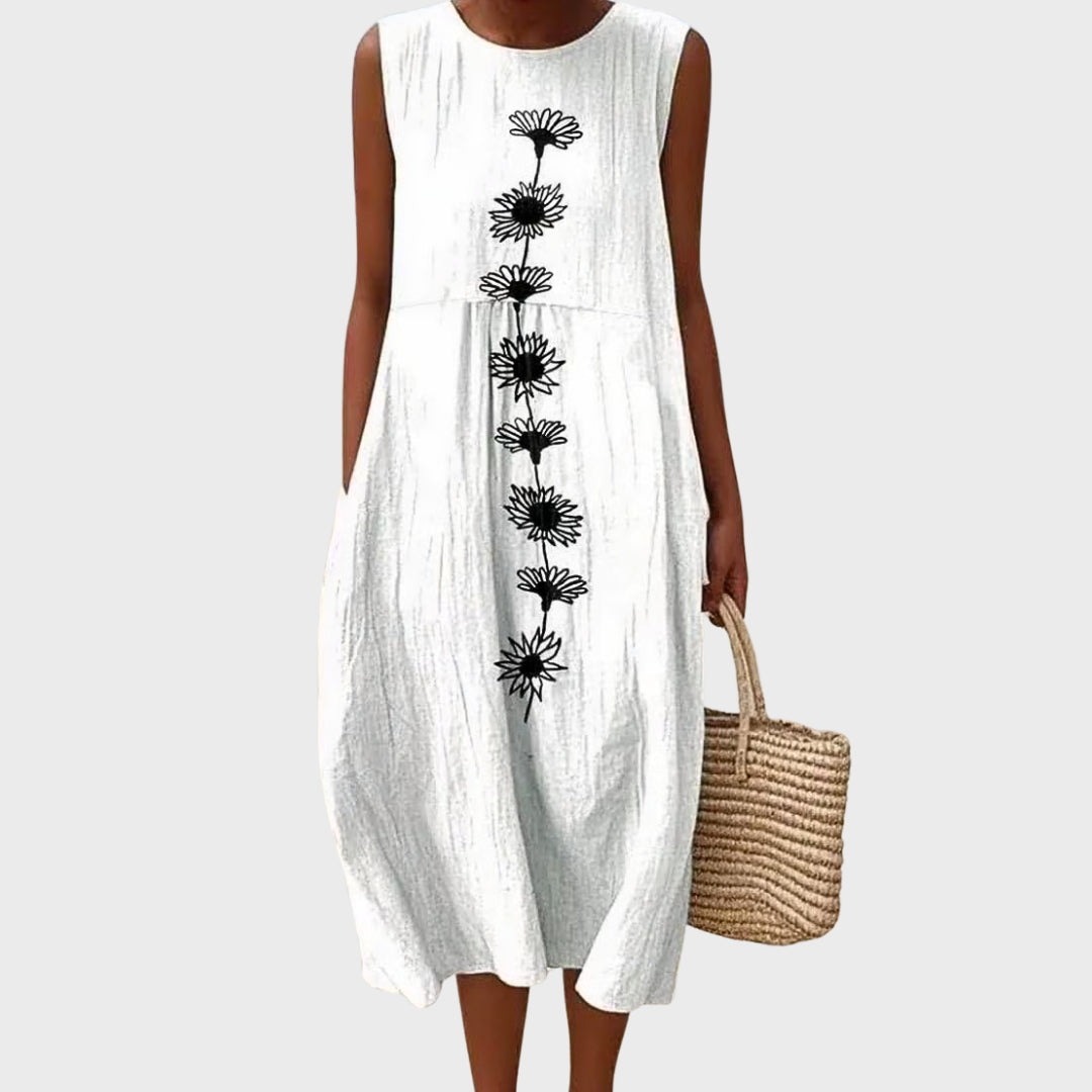 Chloe |  Robe à fleurs sauvages