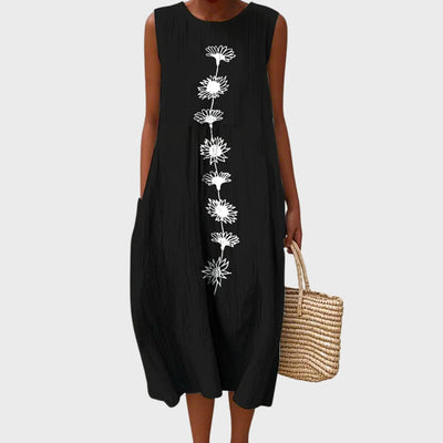 Chloe |  Robe à fleurs sauvages
