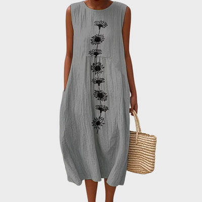 Chloe |  Robe à fleurs sauvages