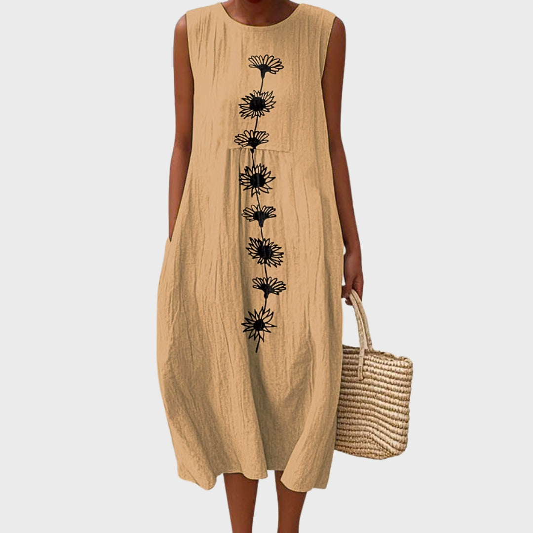 Chloe |  Robe à fleurs sauvages