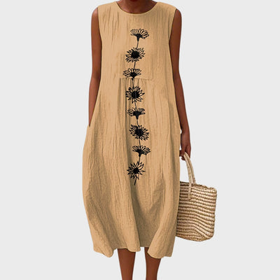 Chloe |  Robe à fleurs sauvages
