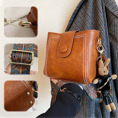 Jodi - Sac Vintage Avec Bandoulière Réglable