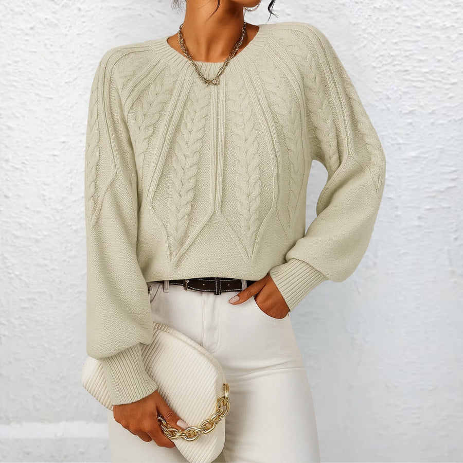 Pull Manches Amples — vue en buste, manches amples