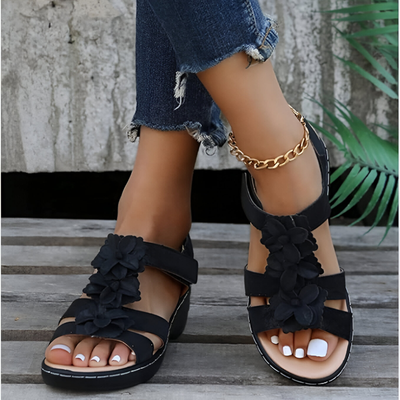 Penelope® | Sandales avec talon compensé, charme rétro et soutien orthopédique