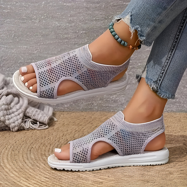 Athene® | Sandales en maille extensible colorée