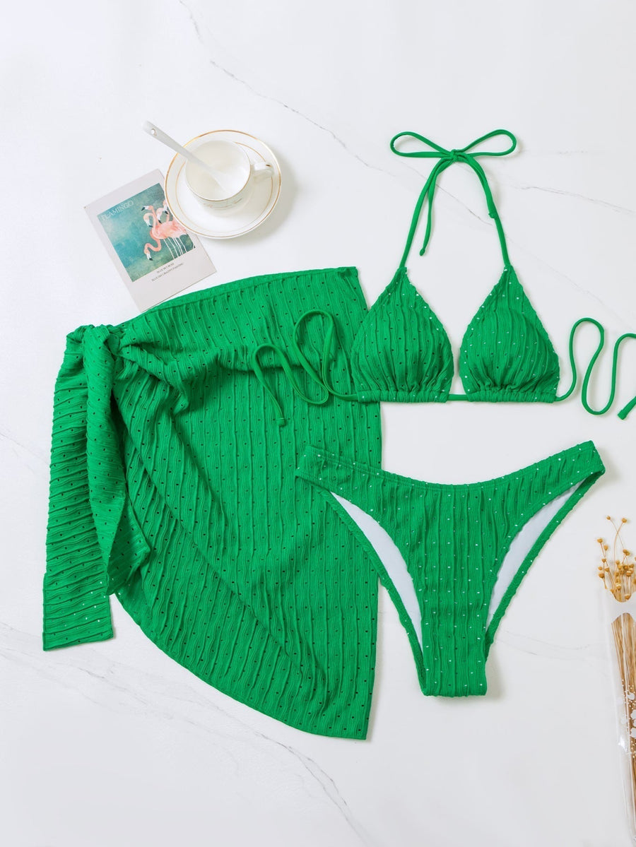 Ensemble bikini Adriana Malibu — vue complète de profil