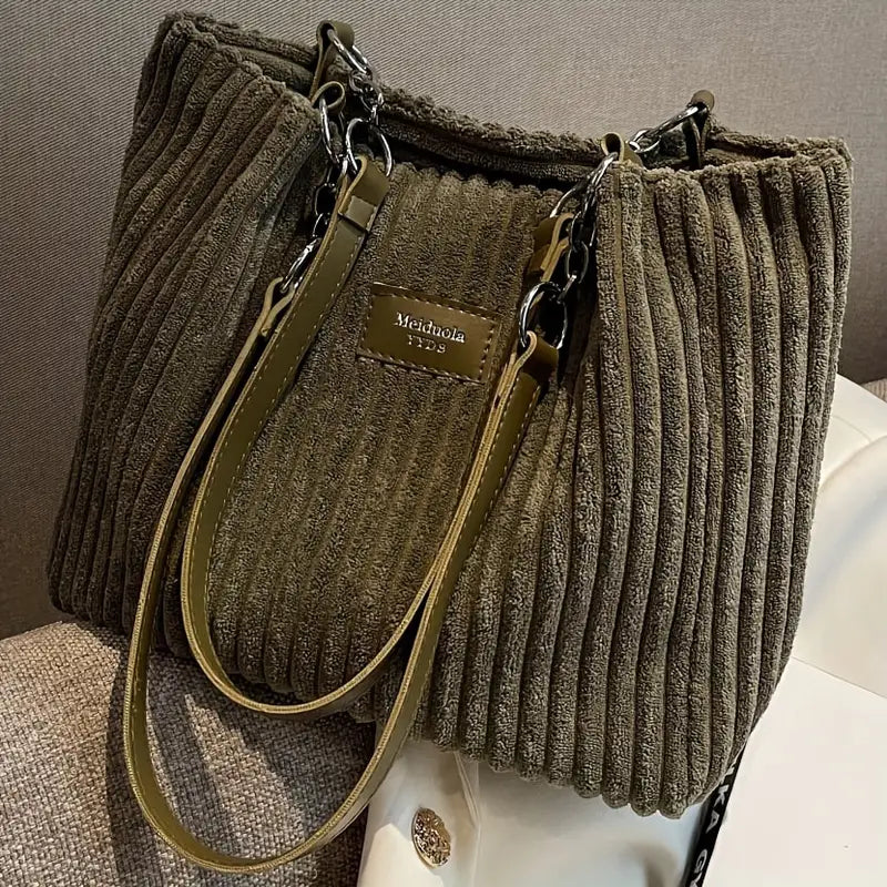 Sac Julia en cordon — détail de la texture et des poignées