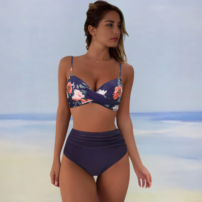 Lucia® | Ensemble bikini taille haute pour femme
