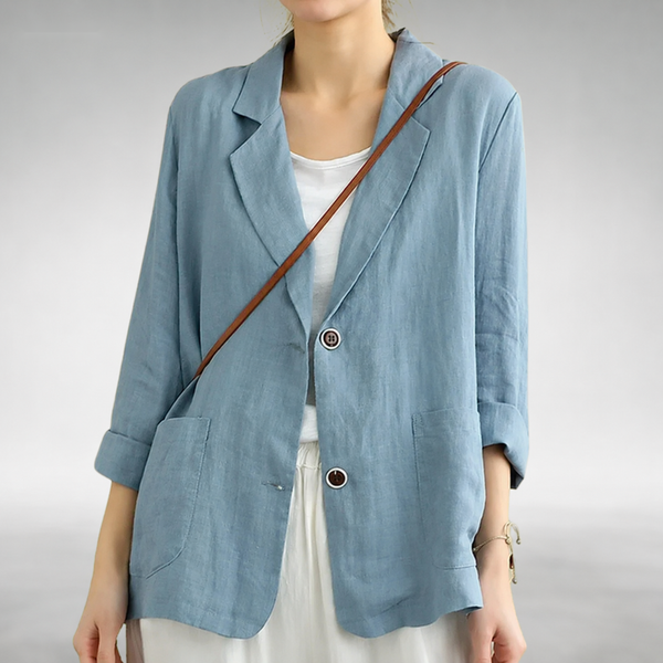 Blazer elegante de corte relajado