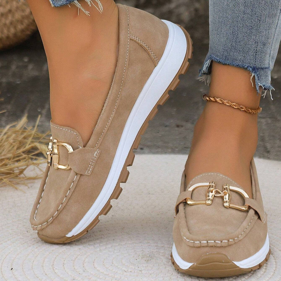 Mocassins à Boucle Ornementale