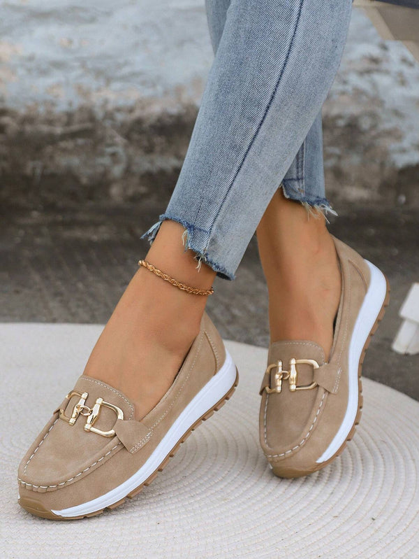 Mocassins à Boucle Ornementale