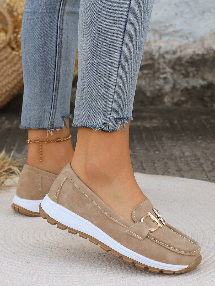 Mocassins à Boucle Ornementale
