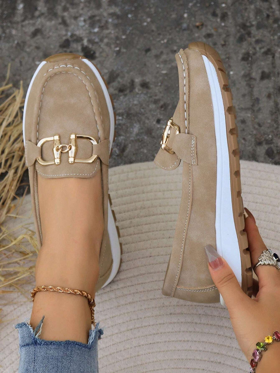 Mocassins à Boucle Ornementale
