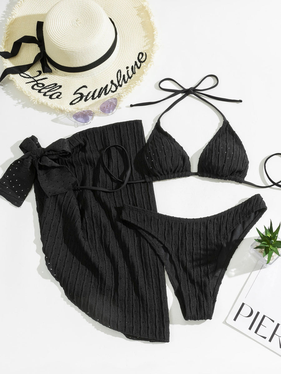 Ensemble bikini Adriana Malibu — vue latérale de la coupe