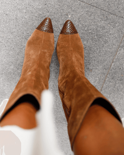 Teagan® | Bottes hautes en daim