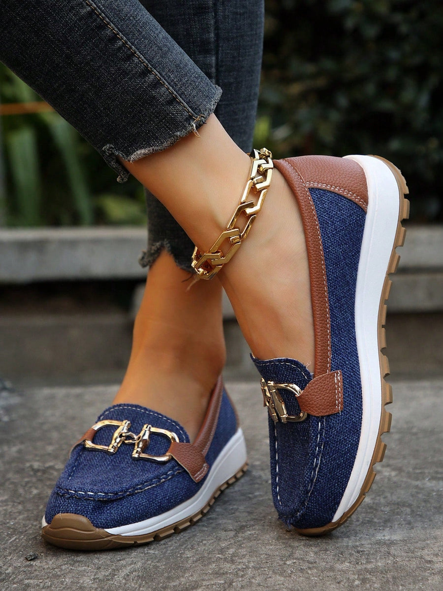 Mocassins à Boucle Ornementale