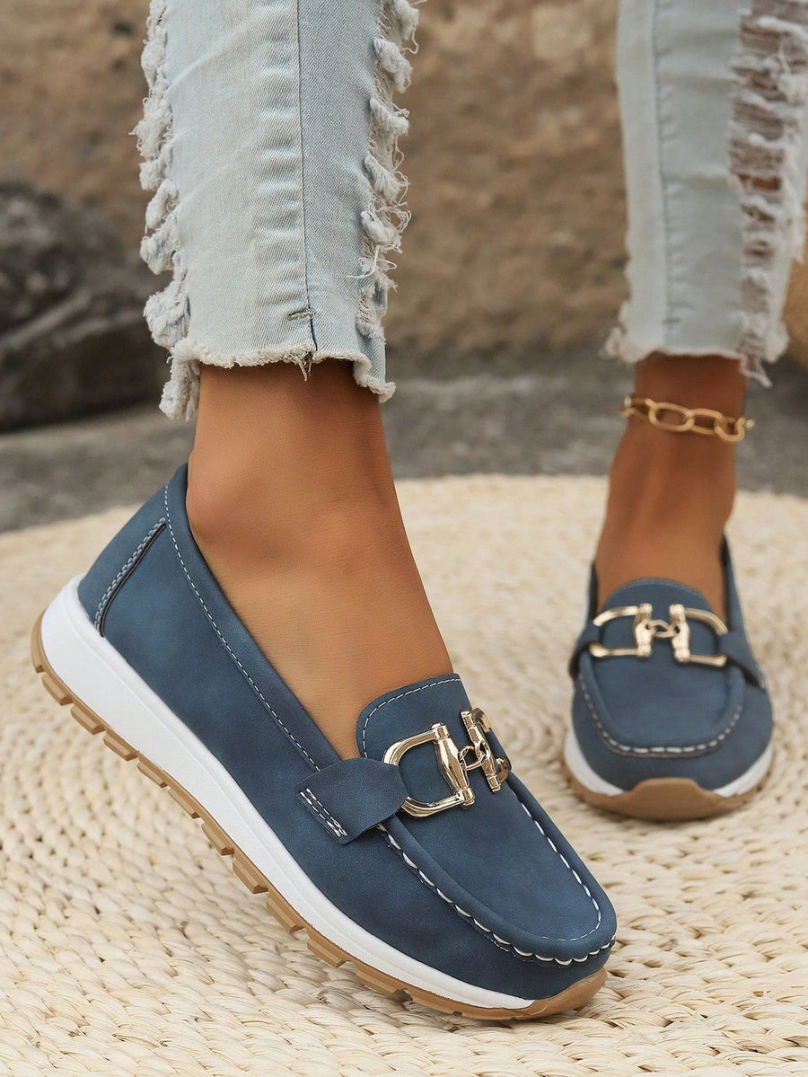 Mocassins à Boucle Ornementale
