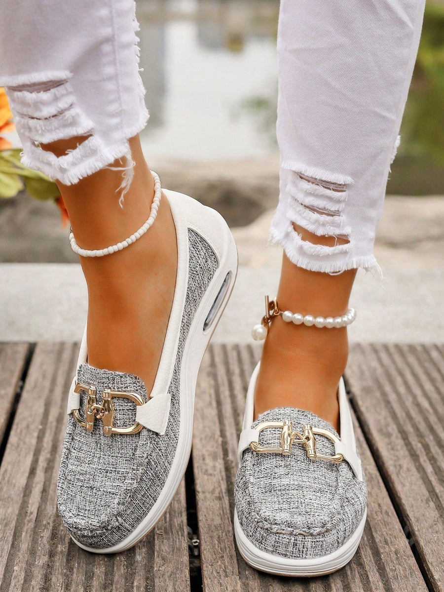 Mocassins à Boucle Ornementale