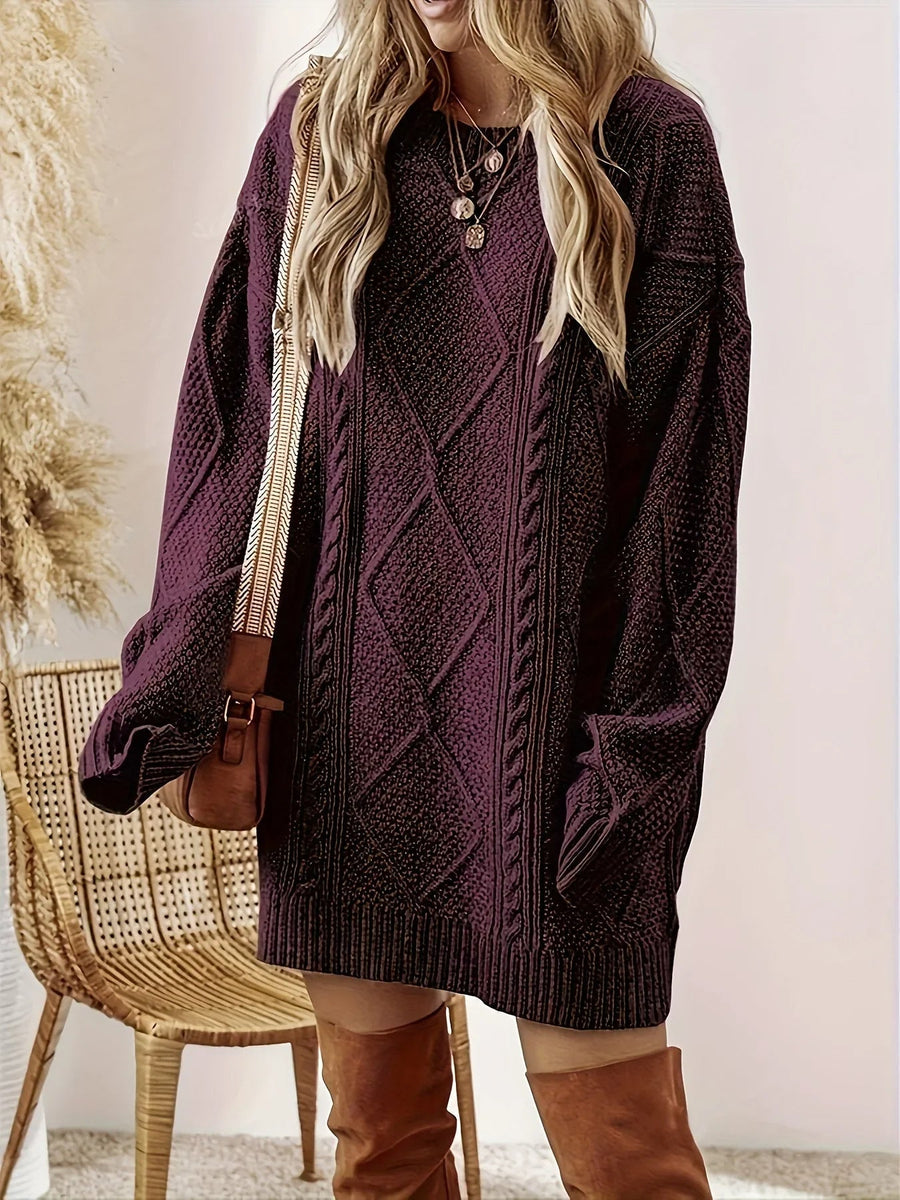 Pull Oversize Côtelé Coupe Ample