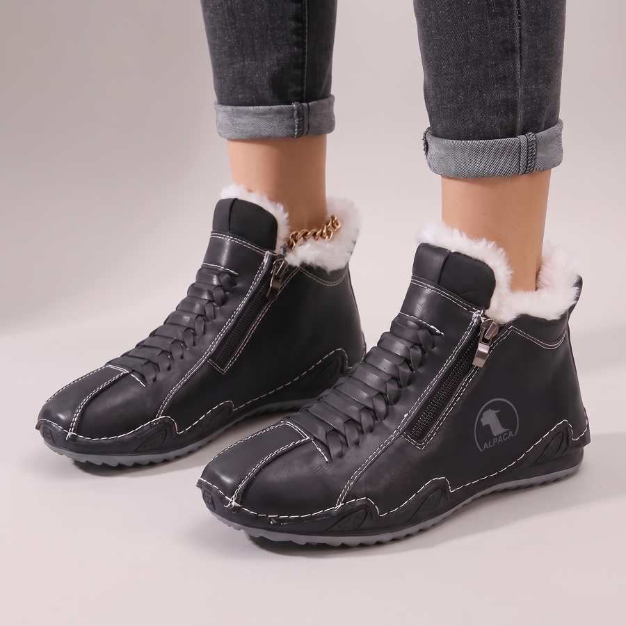 Bottes à Fermeture Éclair Latérale