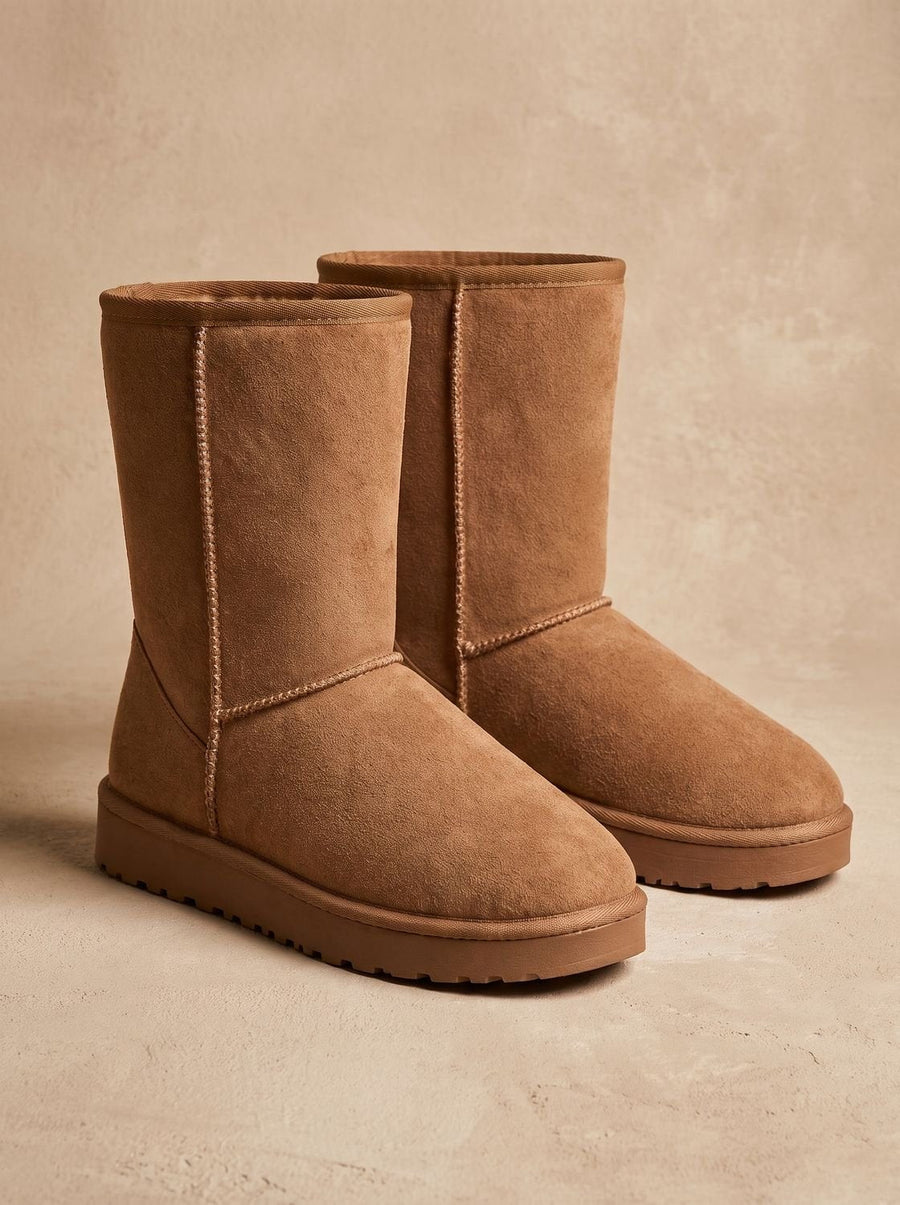 Bottes Mi-Hauteur Polyvalentes et Confortables