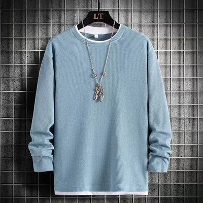 Loran - Sweatshirt Décontracté à Manches Longues
