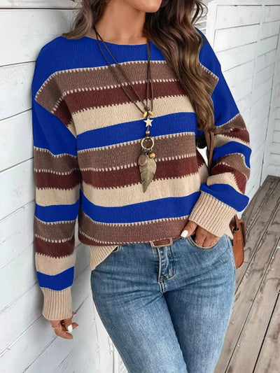 Lunira™ | Pull en maille rayée