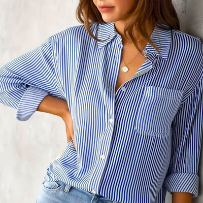 Hailey | Chemisier classique confortable avec boutons pour femmes