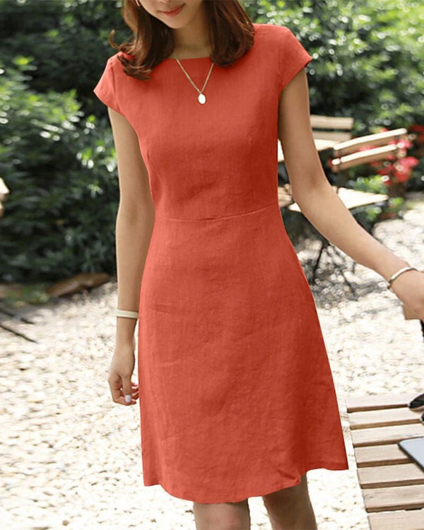 Robe Midi Fluide - Élégance et Confort au Quotidien