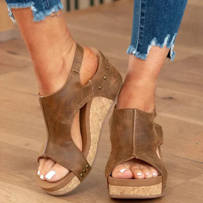 Maeve® | Sandales élégantes et confortables avec talon compensé
