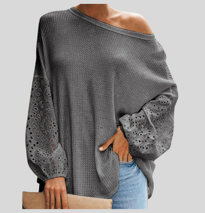 Blouse sans épaules pour femmes