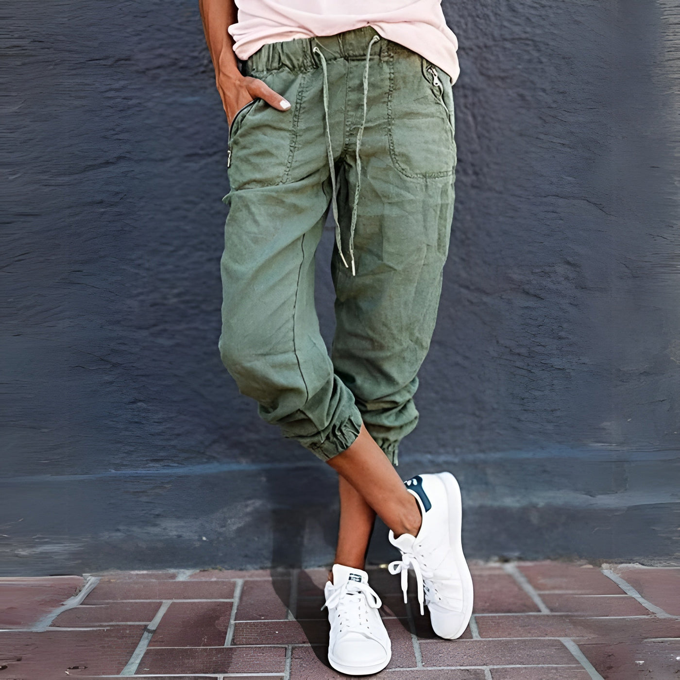 Andrea - Pantalon cargo élégant pour femmes