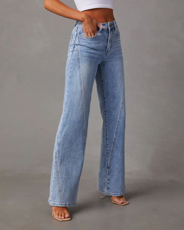 Jeans rayés pour femmes