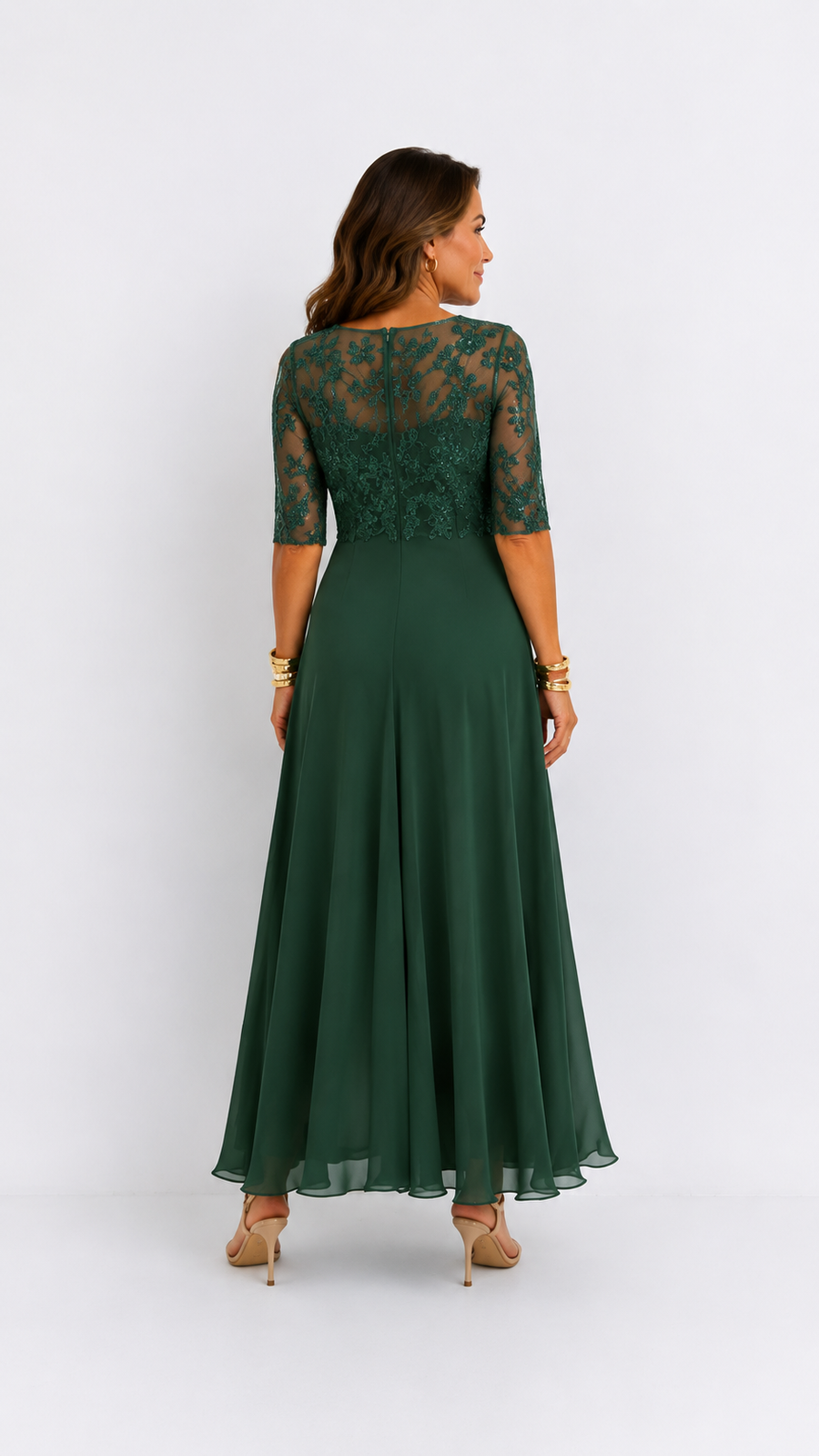 Robe Eugénie — autre version coloris élégant