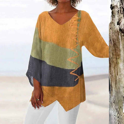 Femke | Top tricolore tendance pour un look fashion