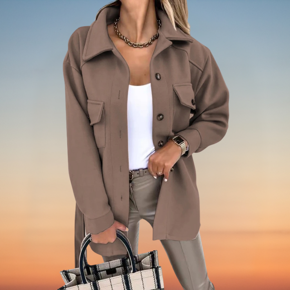 Kristel – Veste Ample En Laine