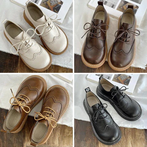 Derbies à Lacets Bout Rond