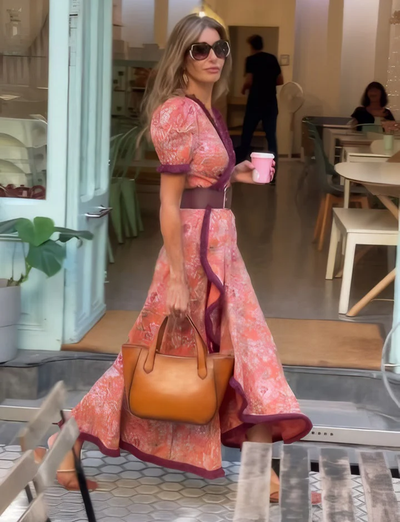 Estelle Robe Maxi Élégante