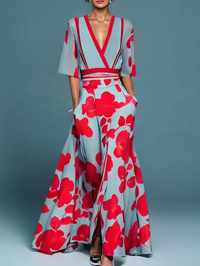 Lina™ - Robe Florale Élégante - Ressentez-vous en Confiance