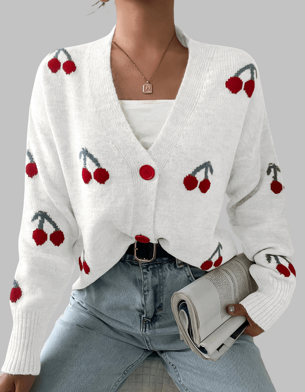 Rasha® – Gilet Chic à Manches Longues avec Boutons