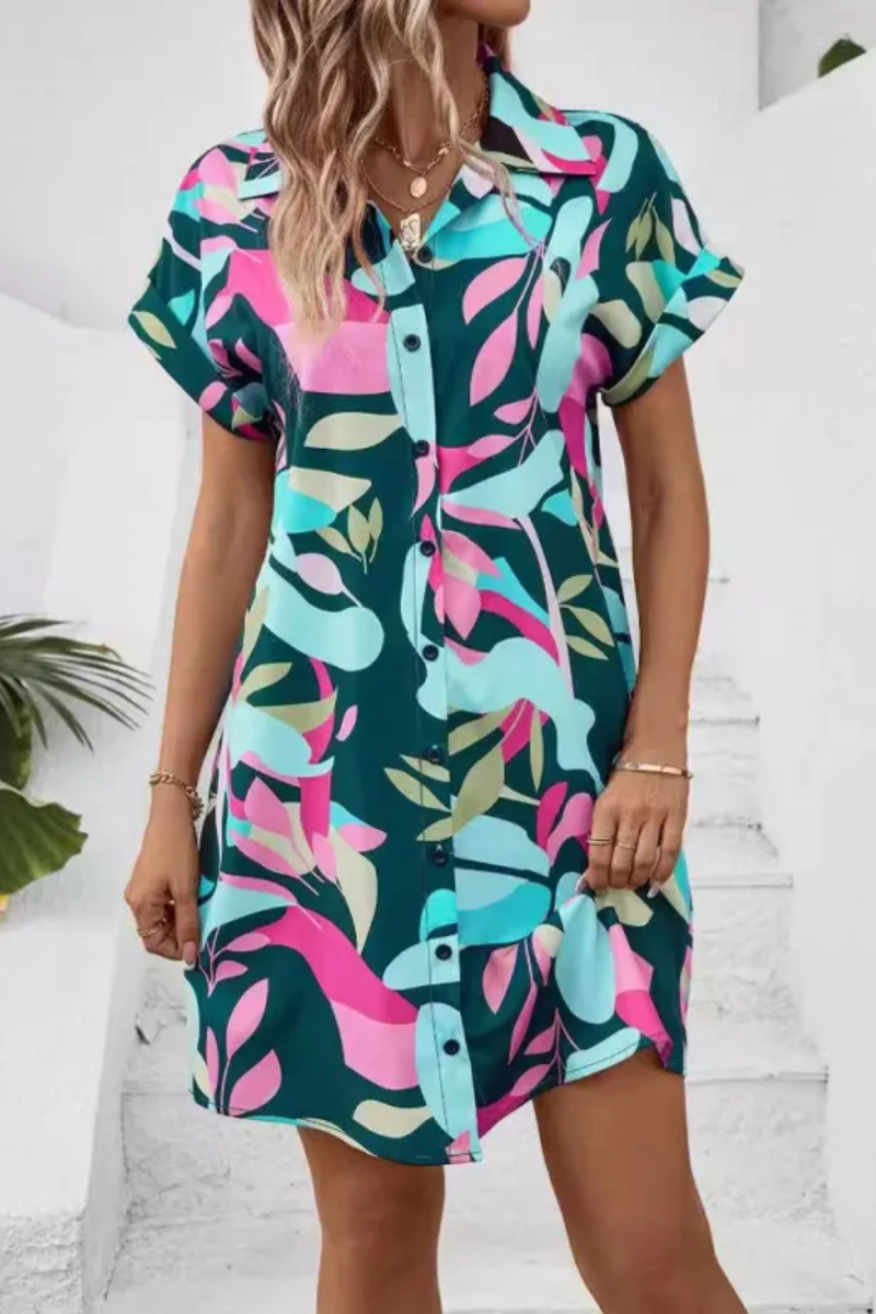 Chloé | Robe Chemise Fleurie Femme